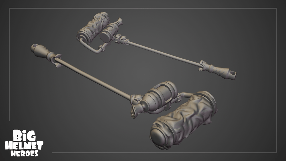 BHH Staff Weapon