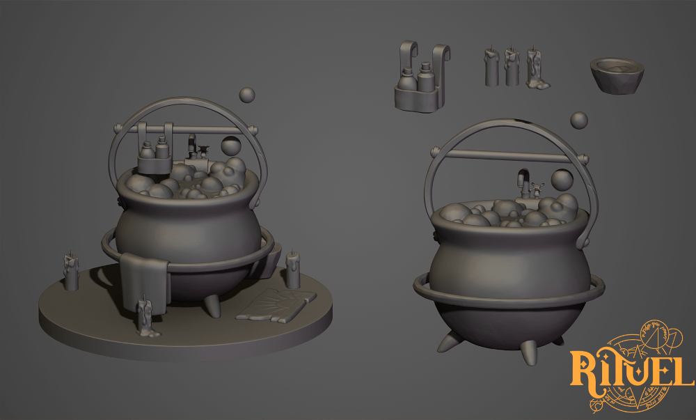 Chaudron 3D